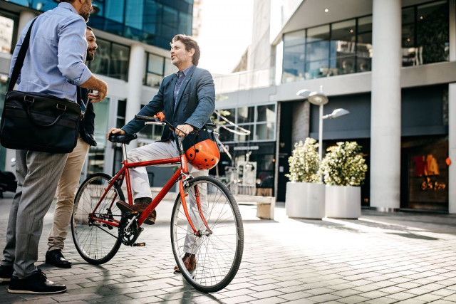 Büro Mobilität Hybrid Work