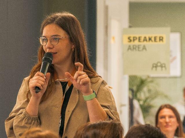 DCW-Organisatorin Juliane Veltum